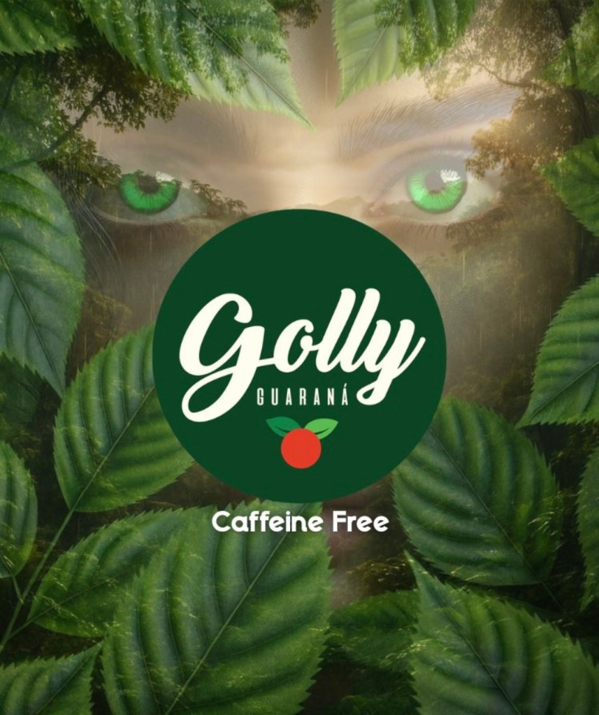 Guarana Golly, natural e sem cafeina